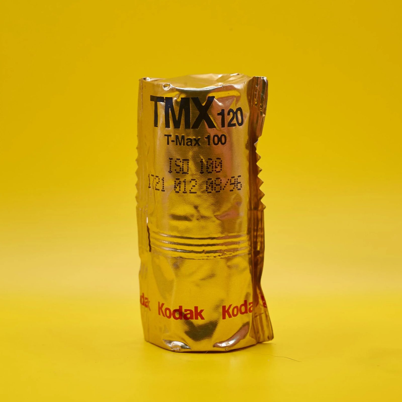 Kodak TMAX 100 — 120 B&W, Gold Foil (Expired)