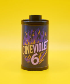 Transform Your Vision with CINEVIOLET 6 – Hand-Rolled Violet-Toned 35 mm Film Single 36-exp roll