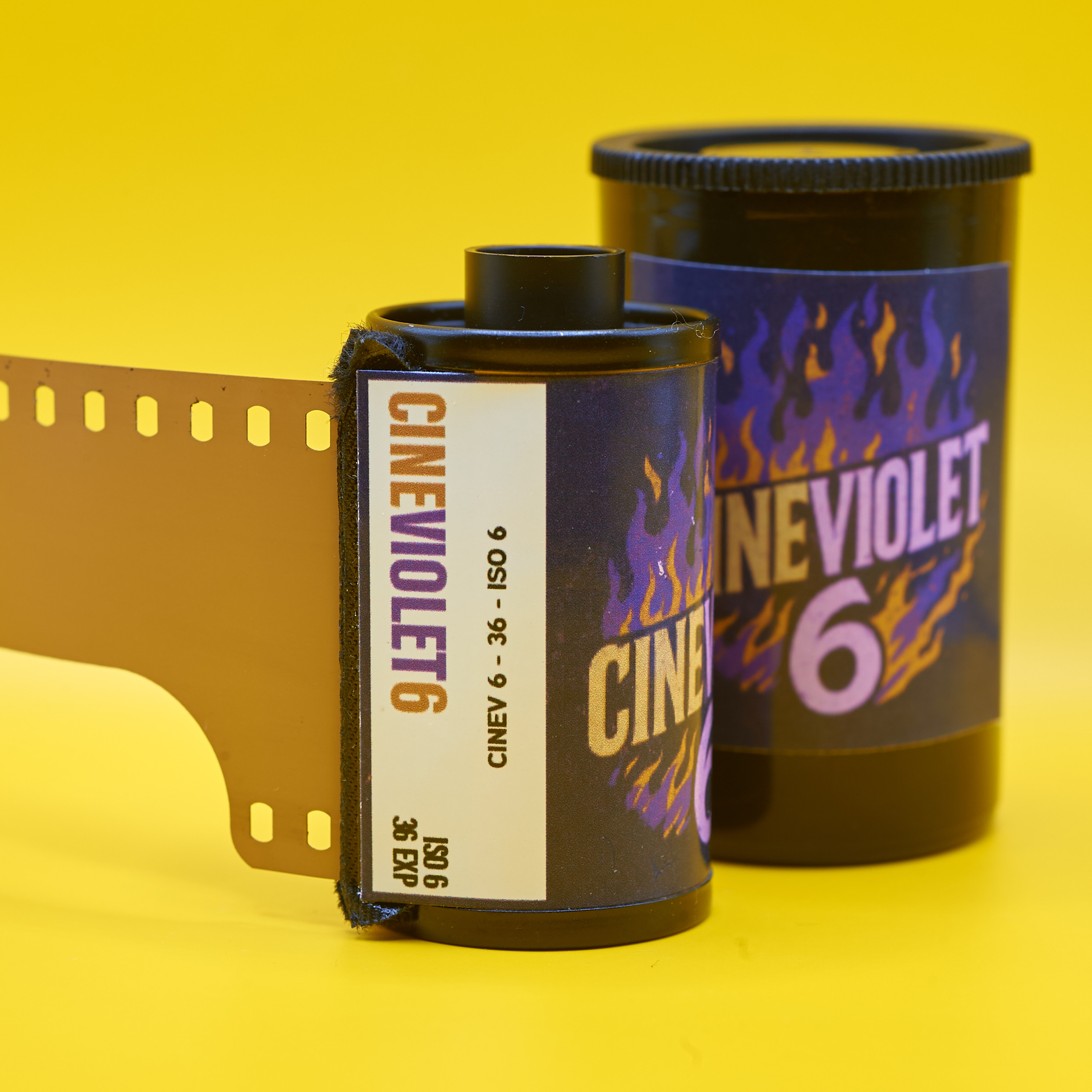 Transform Your Vision with CINEVIOLET 6 – Hand-Rolled Violet-Toned 35 mm Film Single 36-exp roll - Image 2