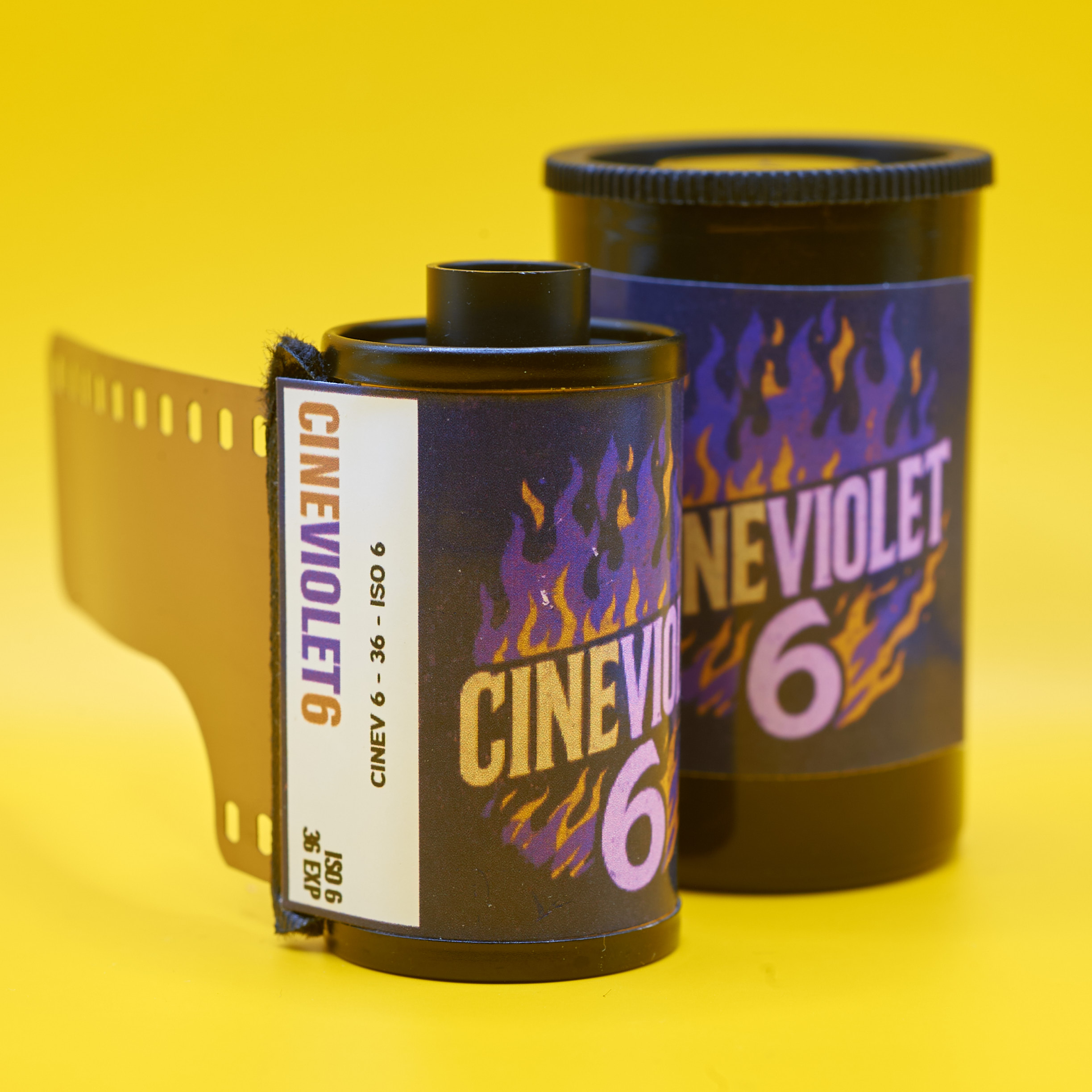Transform Your Vision with CINEVIOLET 6 – Hand-Rolled Violet-Toned 35 mm Film Single 36-exp roll - Image 5