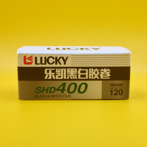 Lucky SHD400 120 Monochrome Film for Vintage Photography