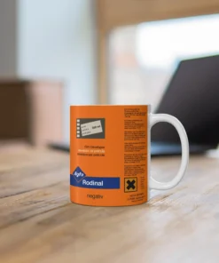 11oz Ceramic Rodinal Mug for Film Photography Enthusiasts