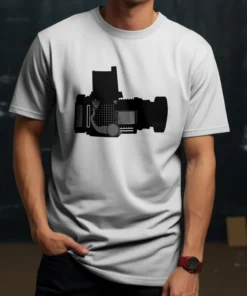 Vintage Mamiya RZ67 Pro II Camera Graphic Tee Shirt for Men and Women