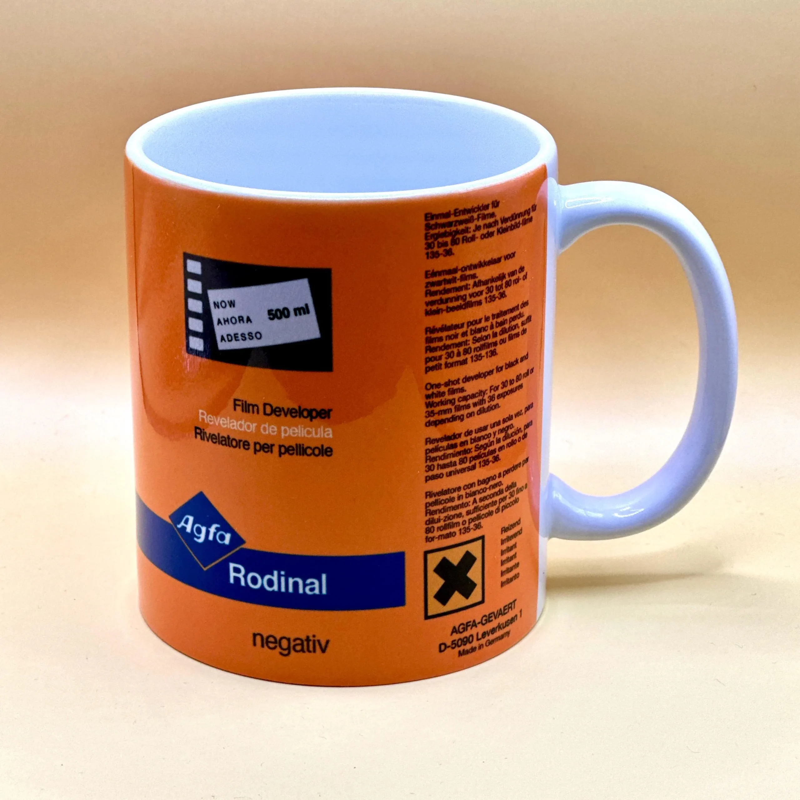 11oz Ceramic Rodinal Mug for Film Photography Enthusiasts - Image 4