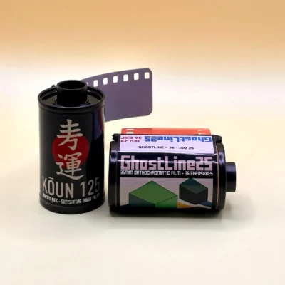 Split Spectrum Experimental B&W Film Pack: Koun 125 and Ghostline 25 for Unique Photography