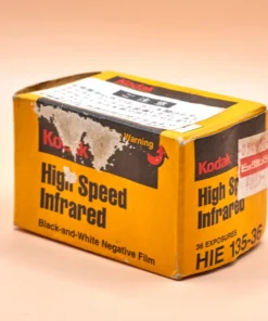 Vintage Kodak HIE High Speed Infrared 35mm Film - Freezer Stored for Experimental Photography
