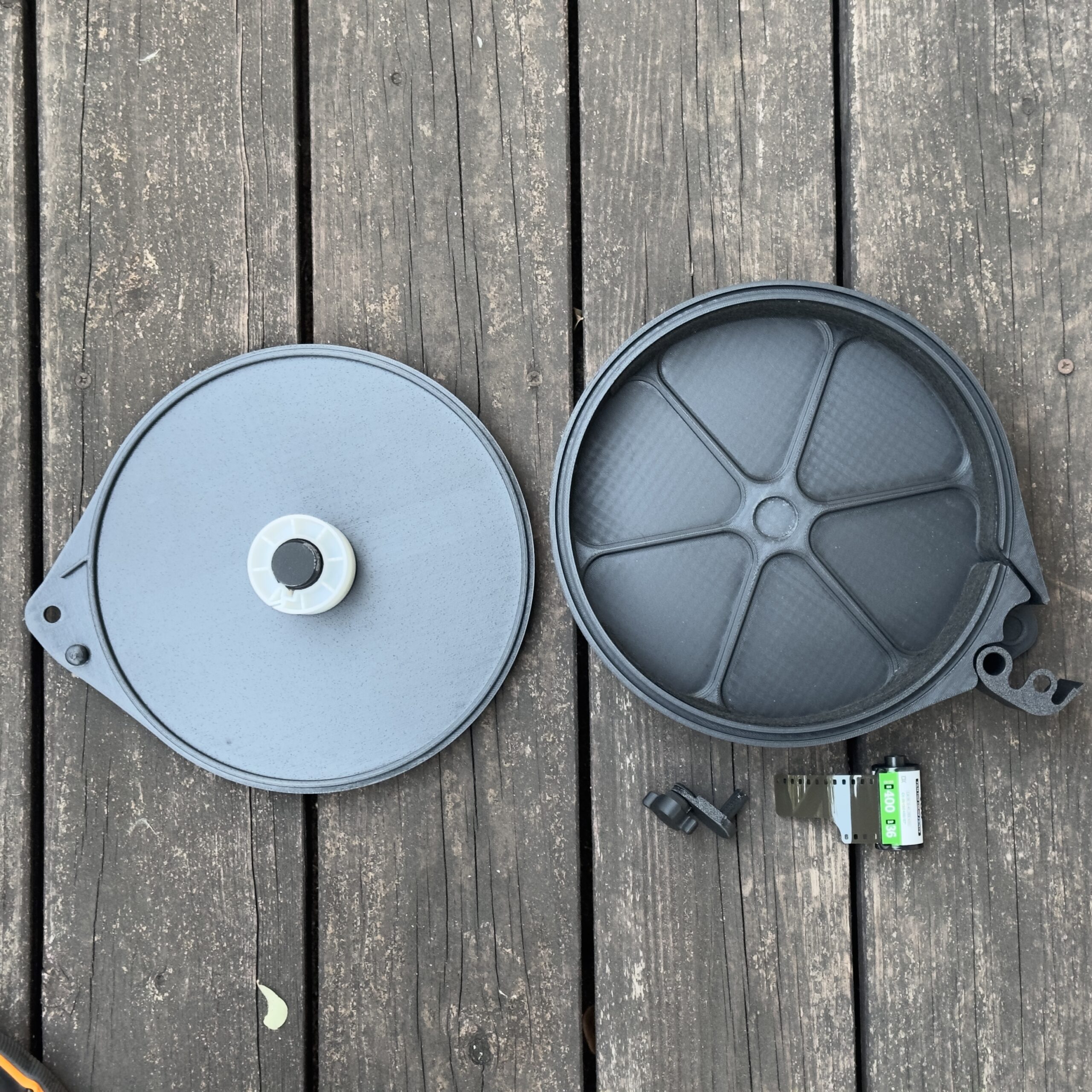 3D printed, high quality 400' bulk film loader - Image 7