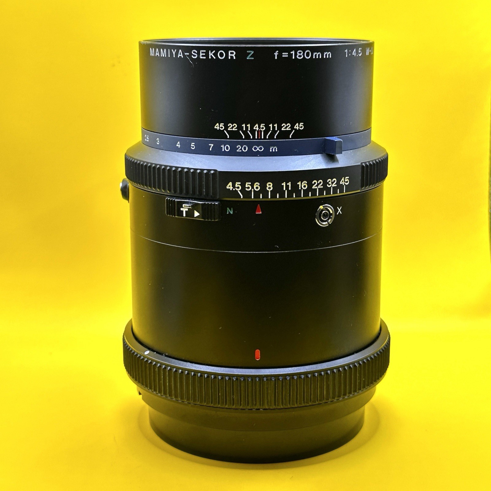 Mamiya Sekor Z 180mm F4.5 W-N Telephoto Portrait lens RZ67 Pro + Pro II D - EXC+