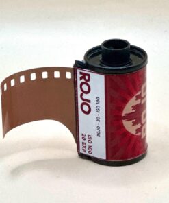 Rojo Redscale 35mm Film - Unique Red-Hued Negative, 20 Exposures, Experimental Color
