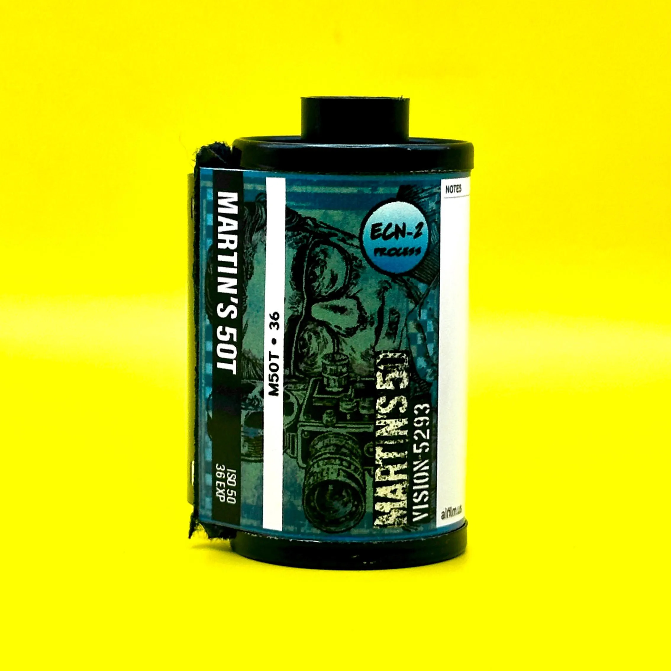 Martin’s 50T Film – Respooled Kodak EXR 5293, 35mm, 24 Exp