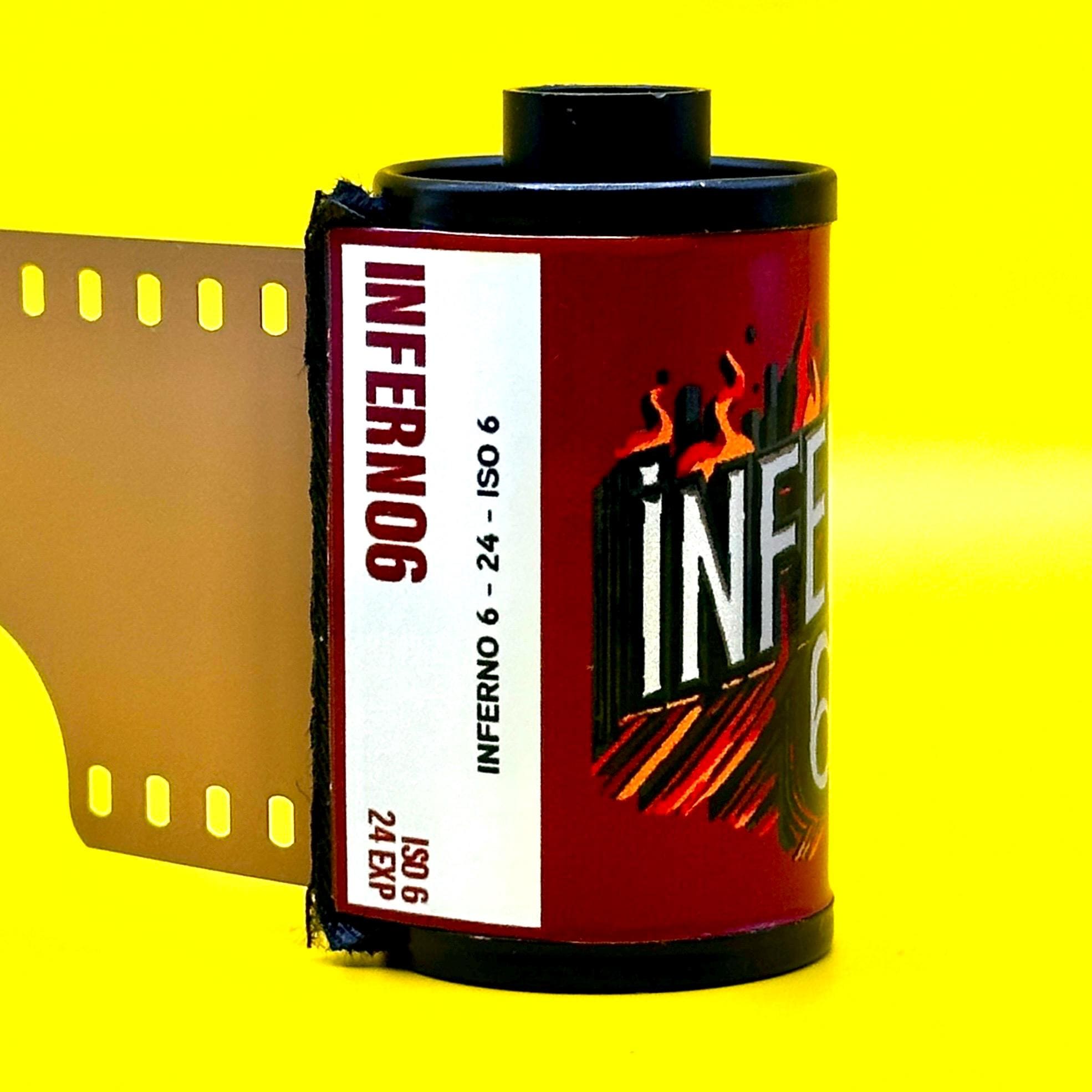 Inferno 6 – Redscaled Kodak Vision3 500T | ISO 6 | 24 Exposures | Cinematic Red Glow - Image 2