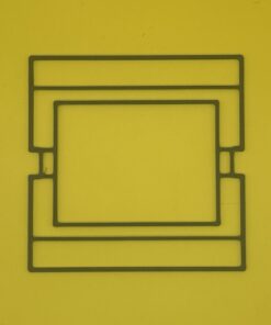 Alternative view of Viewfinder Mask for Hasselblad CFV Backs – 645 Framing Lines 3D Printed Overlay