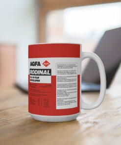 15oz Rodinal Mug: Film Photography Gift for Film and Darkroom Lovers