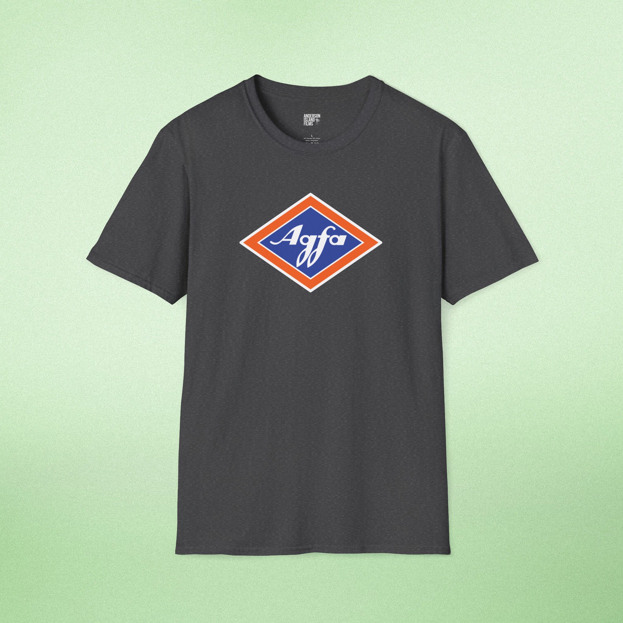 Classic Agfa Logo - Unisex Softstyle T-Shirt - Image 9