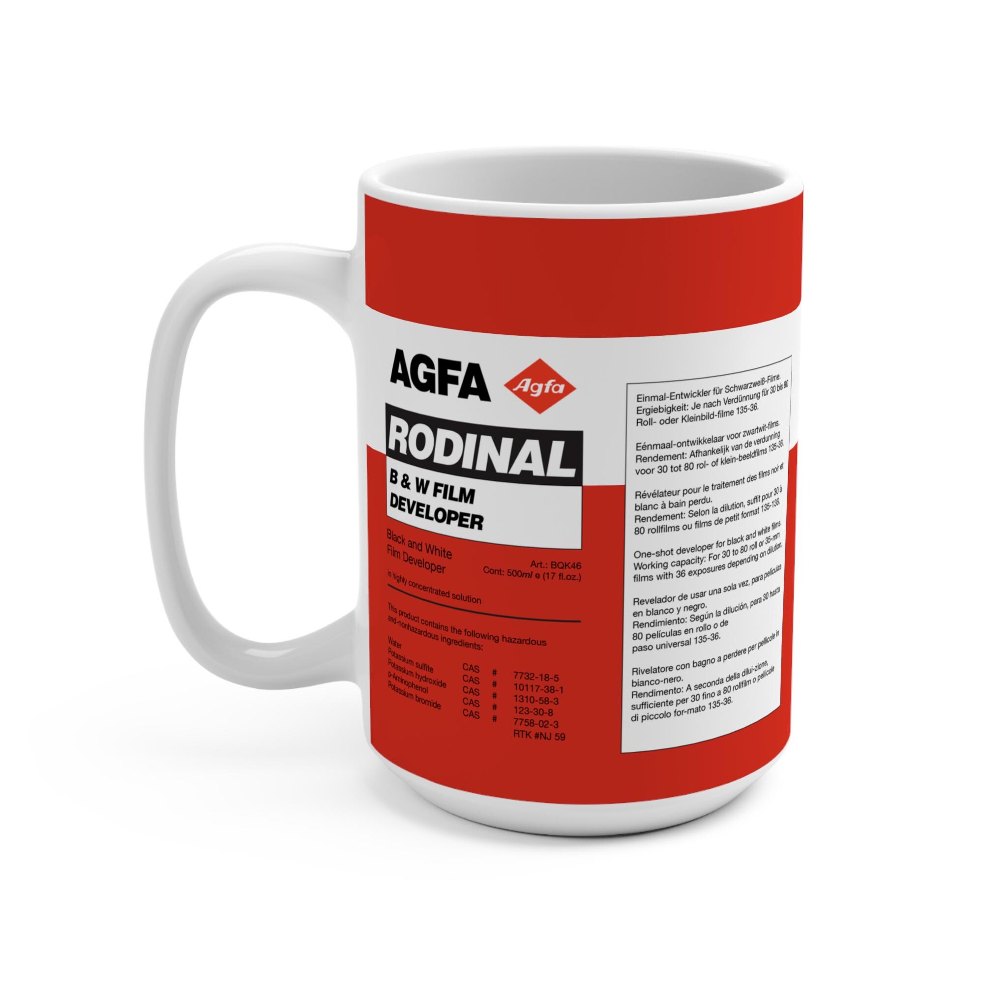 15oz Rodinal Mug Film Photography Gift for Darkroom Lovers Developer Coffee Cup - Image 4