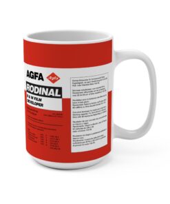 Alternative view of 15oz Rodinal Mug: Film Photography Gift for Film and Darkroom Lovers