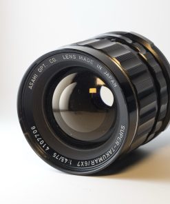 Pentax 67 75mm Super Takumar Lens – Metal Barrel
