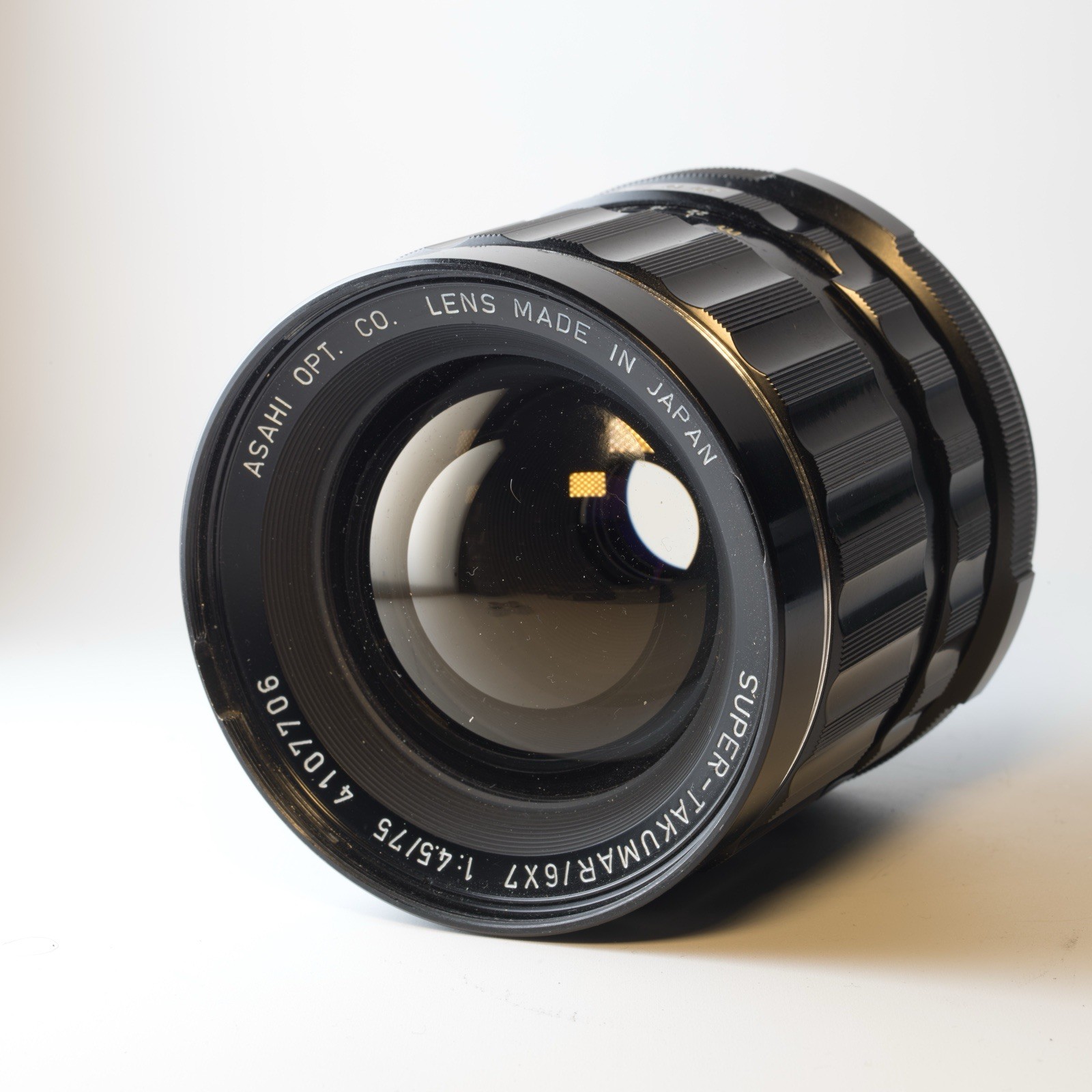 Pentax 67 75mm Super Takumar Lens – Metal Barrel